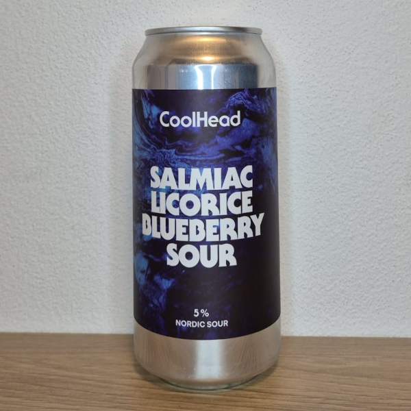 CoolHead - Salmiac Licorice Blueberry Sour