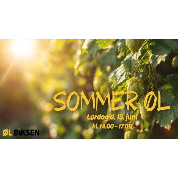 Sommerøl smagning 13. juni 2026