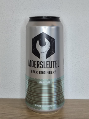 Moersleutel - Barcode: Silver & Aquamarine