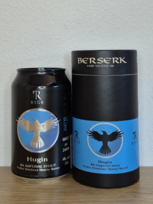 RYGR Brygghùs - HUGIN BA Imperial Stout Pedro Ximénez Sherry Barrel