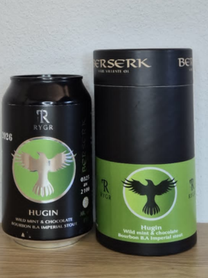 RYGR Brygghùs - HUGIN Wild Mint & Chocolate Bourbon BA Imp. Stout