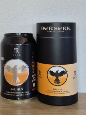 RYGR Brygghùs - MUNIN Marshmallow & Cocoa Bourbon BA Imperial Stout