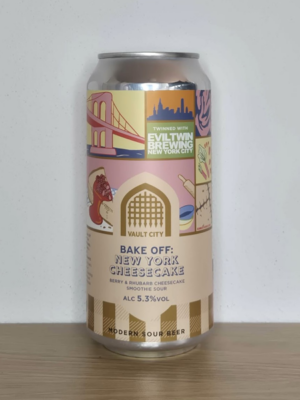 Vault City Brewing/Evil Twin Brewing - Bake-off: NY Cheesecake